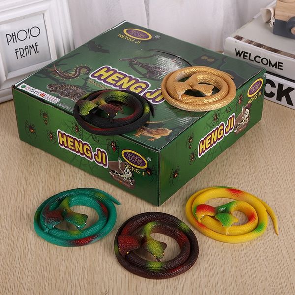 

new horror decompression venting simulation animal new unique double-headed snake scary artifact toy toy