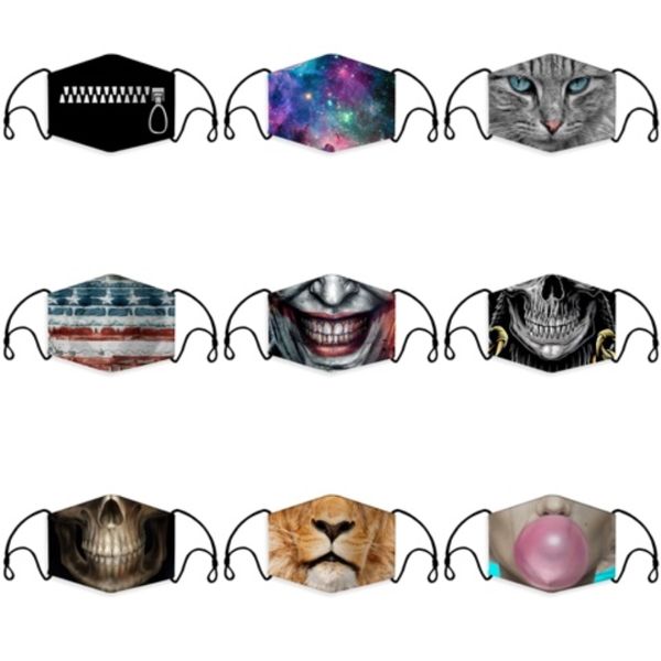 

fast delivery speed washable ice silk cotton mask dust protection sun protection mask wear a very stylish masks#261