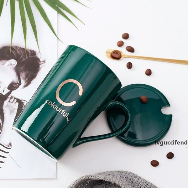 

funny personalized mug cup with lid tea set travel mugs coffee novelty big large creative couple latte porcelain cups gift t200506