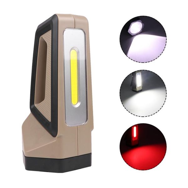 

portable xhp50+cob glare work light usb charging with red light p50 portable work 1800 Ã 4 mah