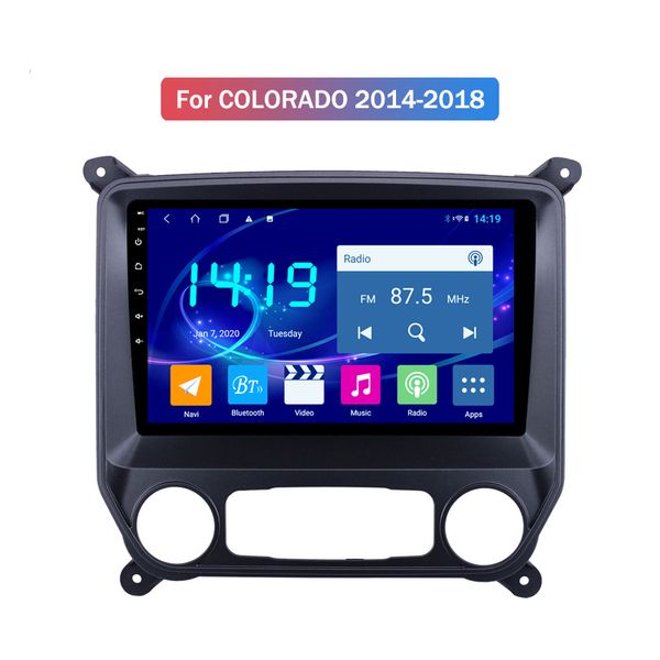 

4g + 64g android 10 2din 10 дюймов 4g wifi bluetooth автомобильный dvd-плеер с gps для chevrolet colorado 2014 2015 2016-2018