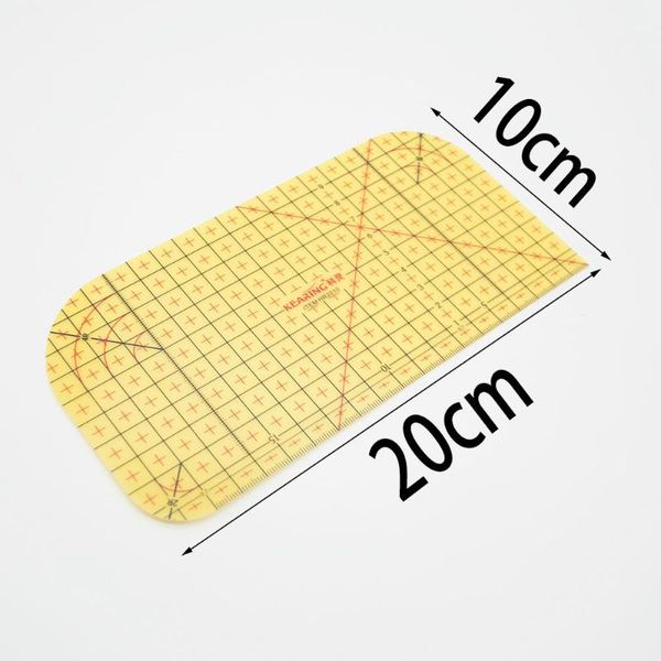 

1pcs ironing ruler measuring tool patchwork tailor craft cloth cutting rulers patchwork ruler quilting rule diy sewing tools, Black
