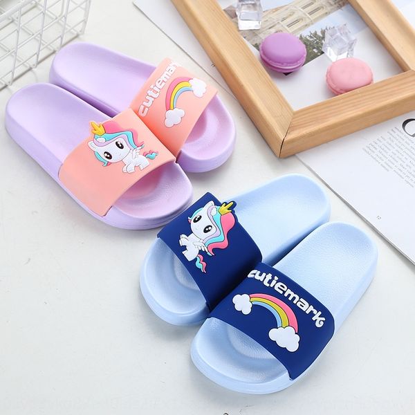 

vrswq xiaoma polly new shoes wear slippers clothing and women' parent-child anti-skid slippers children' and children' cos, Black;grey
