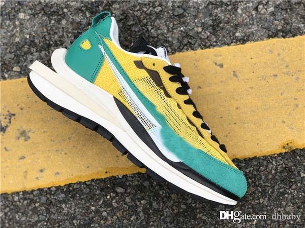 

new authentic sacai pegasus vaporfly sp men running shoes string black villain red neptune green man sneakers with box