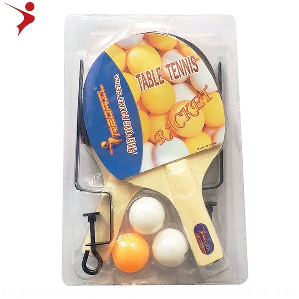 

f101-2s two-sracket table tennis three-ball table tennis racket net rack set toy set