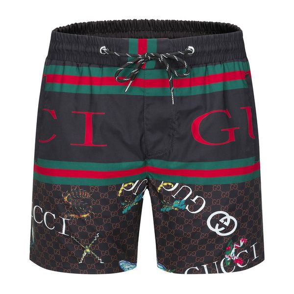 

2020 designers letter print stripe cotton board shorts mens boardshort man summer beach surf shorts pants high-quality men swim shorts