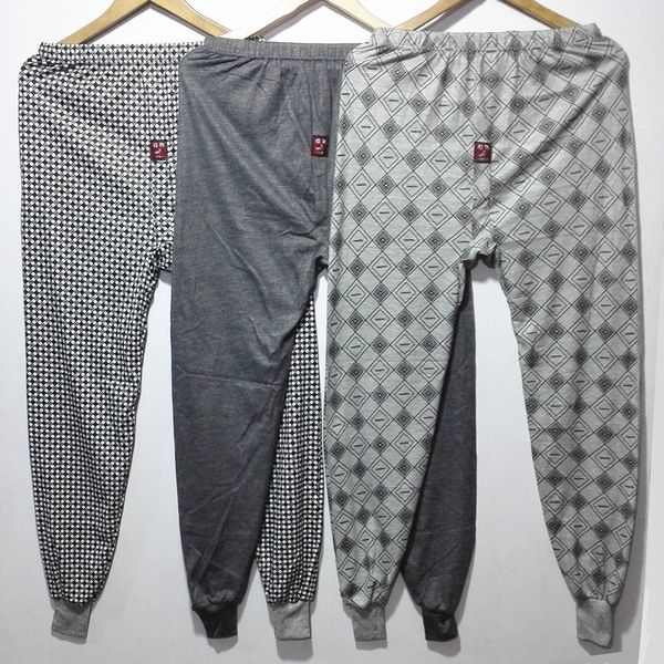 

men's underwear run warm pants amount long johns men's warm pants, Black;white