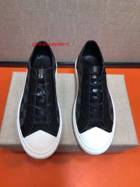 

black and gray checkered leather casual shoes 2101 men dress shoes boots loafers drivers buckles sneakers sandals, Black;green