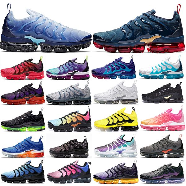 

tn plus se game royal mens running shoes triple black hyper violet bumblebee anthracite hornets aqua sports trainers sneakers shoes 36-45