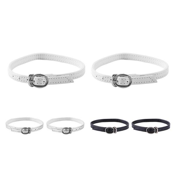 

women leather shoelaces shoes belt ankle tie strap band for high heels, Black;grey