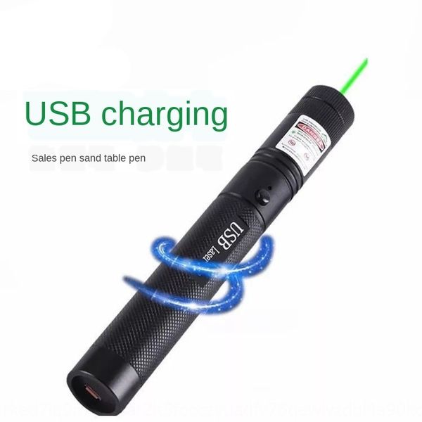 

303 charging usb tube outdoor laser pointer flashlight flashlight pen sales indicator pen laser gift
