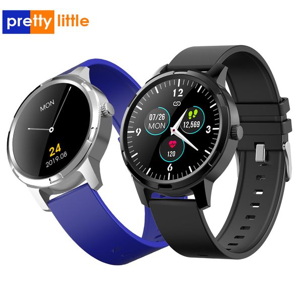 

x20 smart watch men women waterproof bluetooth smartwatch heart rate blood pressure detection fitness sports pedometer watches, Slivery;brown