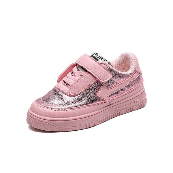 

2020 новый бренд детская обувь из мягкой кожи детская теннисная дышащий спортивная обувь мода обувь девушки мальчиков кроссовки 26-36, Black