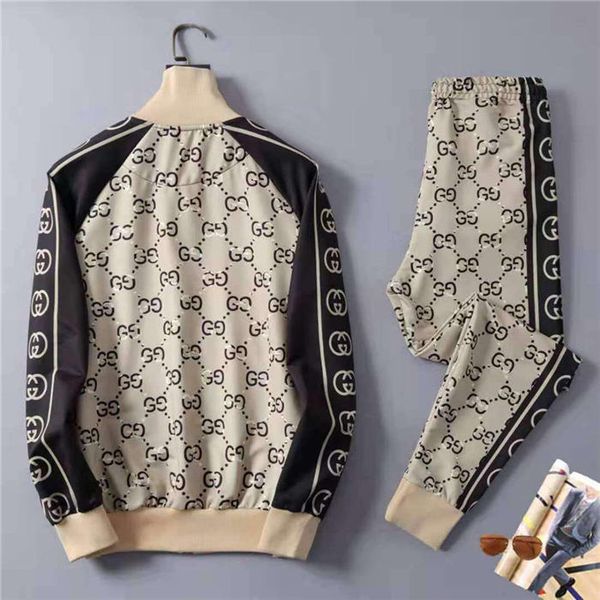

2020new brand winter autumn new autumn mens sweat suits sets jogger jackets with pants suit hip hop black gray designer women tracksuits