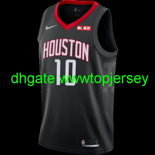 

eric gordon #10 jersey statement new nkvest stitched basketball jerseys, Gray
