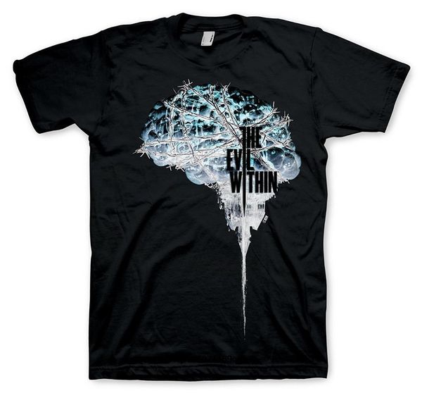 

men t shirt the evil within fashion t shirt funny t-shirt novelty tshirt women, White;black