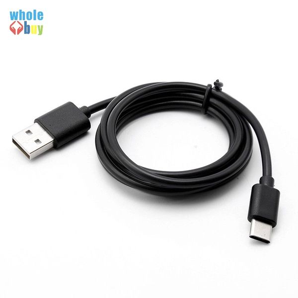 

2m 2colors black white injection molding data cable micro/ 3.1 type c usb data sync charger cable for android phone