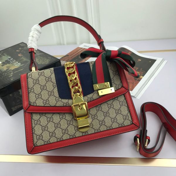 

hand hold shoulder strap bag wallet backpack main card holder duffel bag women handbags handbag horsebit card holder 2020 new, Silver