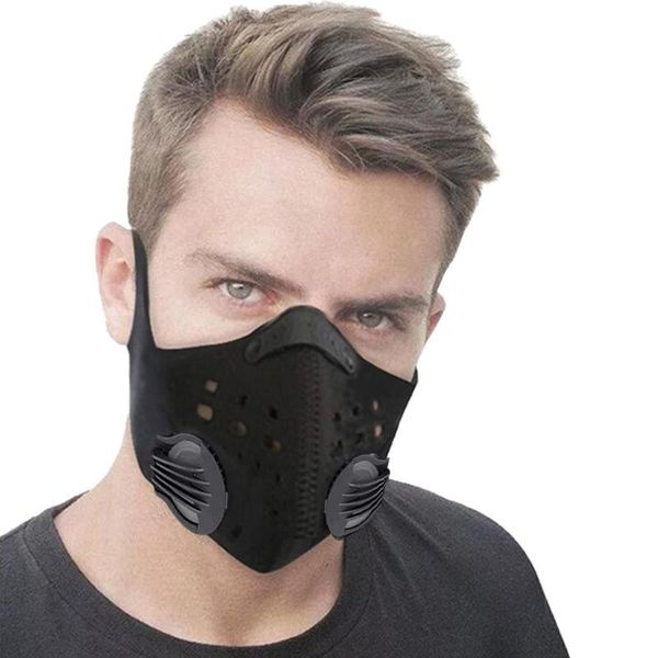 

respirator facemask adults with filters cotton mouth face maks reusable fashion black maskking for germ protection bandana