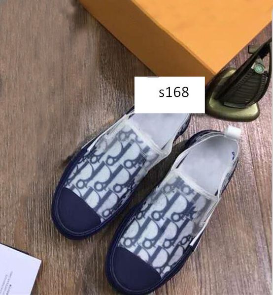 

fashion b23 oblique leopard print sneakers vintage platform obliques technical leather lmens shoes womens loafers and canvas shoes, Black