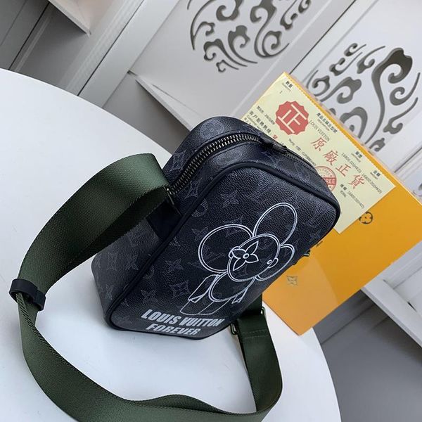 

luxury designer new arrival mens crossbody bags fashion style shoulder bags zipper casual leather crossbody men bag drop ship sale
