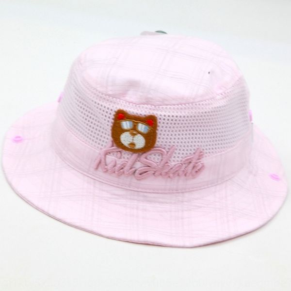 

dudu bar infant hat 3-10 female male mesh breathable cute fisherman baby cap baby cap sunshade basin hat, Yellow
