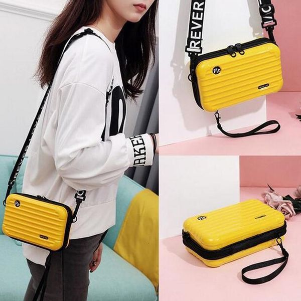 

crossbody bags for women 2020 box women bag handbags designer shoulder bags zipper small suitcase shape bag purses bolso mujer