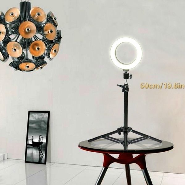 

factory 16/26cm pgraphy youtube led selfie three-speed cold warm stepless lighting dimmable led ring light phone video ligh