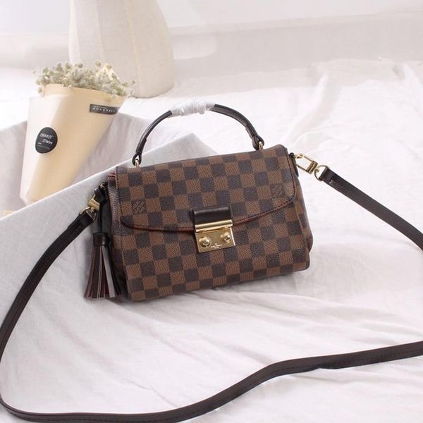 

новое прибытие для женщин плеча кожи верхнего качества crossbody сумки верхняя ручка сумка messenger сумки плед дизайн урожай дамы сумки