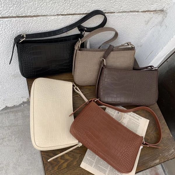 

nqvpc women's package postman package magic postman 2020 new messenger korea ins fashion crocodile pattern magic stick bag fashion simp