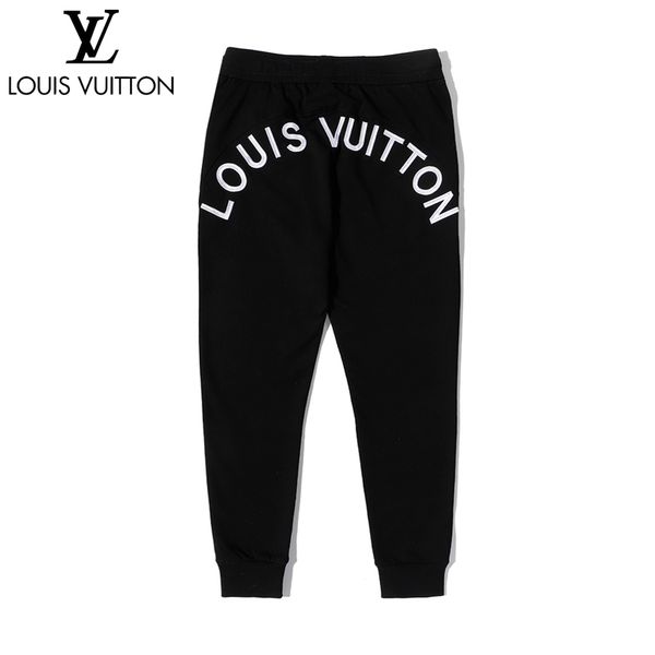 

mens casual pants fitness sportswear cotton embroidery letter bottoms skinny sweatpants trousers black jogger bodybuilding track pantslv