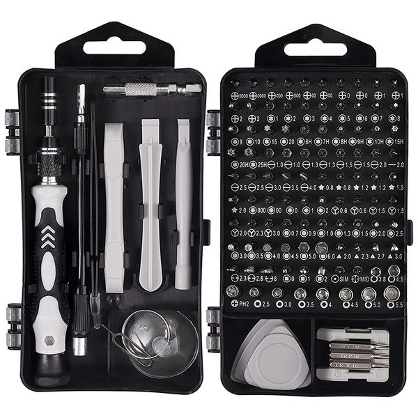

121 in 1 precision screwdriver set computer repair kit professional removable tool for mobile phone computer