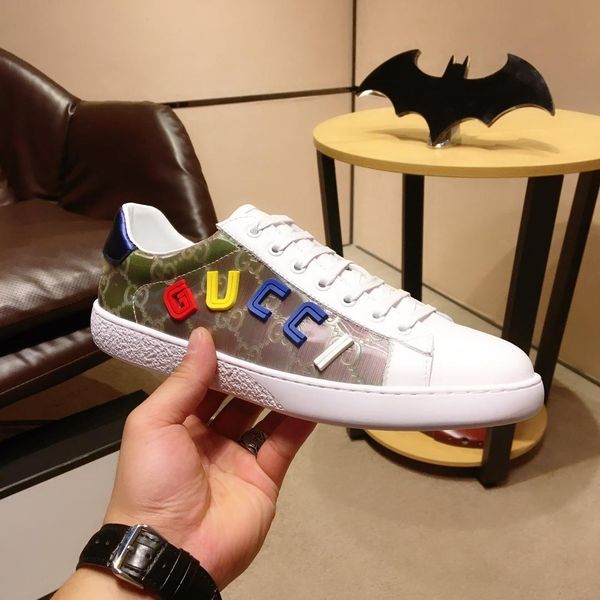 

2020-2019s summer new r high-end brand leather men's lace-up casual shoes, fashion versatile comfortable sports shoes, yards