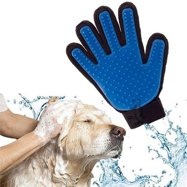 

cat grooming glove for cats wool pet hair deshedding brush comb glove for pet dog cleaning massage glove for animal
