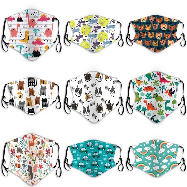 

rainbow face shield mask pet clear transparent anti-fog dust protective mask multi-function oil-splash proof kids face shield#976