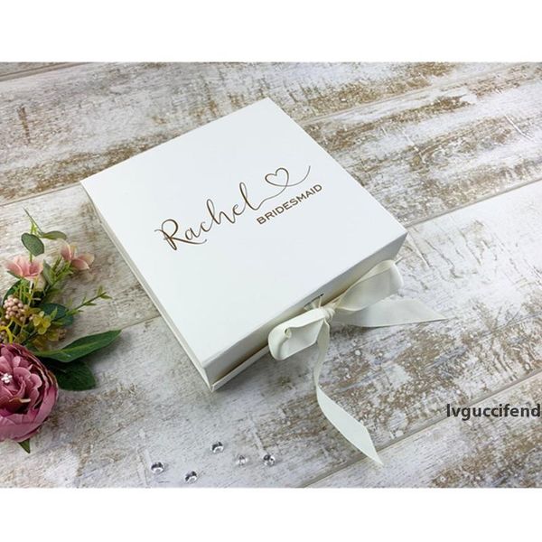 

personalized wedding gift box, will you be my bridesmaid box, bridal party gift box thank you box,personalise birthday box