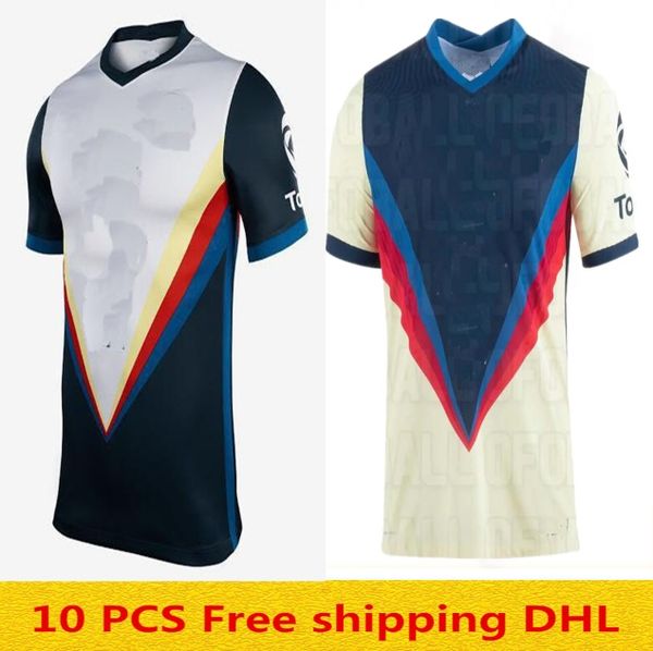 

g. dos santos 2020 2021 home america yellow jersey soccer r.sambueza p.aguilar 2019 2020 away mexico club third green football shirt women, Black;yellow