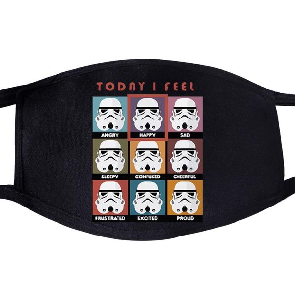 

coreano kawaii anime maschera bocca tessuto maschera maschera di polvere del fumetto viso divertente cotone anti bella riutilizzabile wqket