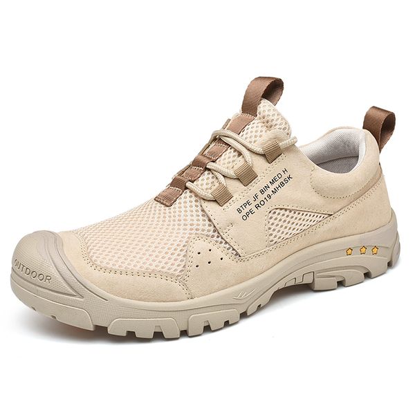 

comfortable mens hiking shoes male breathable mountain climbing trekking shoes outdoor sport walking for men sneakers