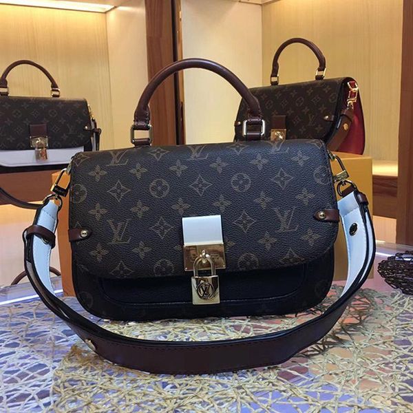 

new arrival vintage fashion womens bag designer luxury leather shoulder small flap crossbody bag handle totes messenger bags handbags