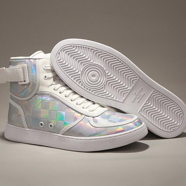 

fast delivery rivoli sneaker boots mens shoes zapatos de moda para hombre comfortable fashion brands footwears lace -up luxury men boots, Black