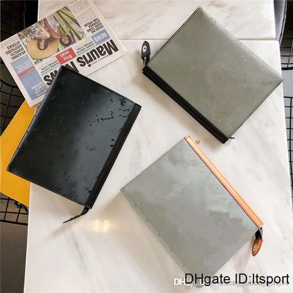 

new hand bag men's presbyopic hague designers envelope briefcase female hand bag wallet for men clutch bags and women leather handbag