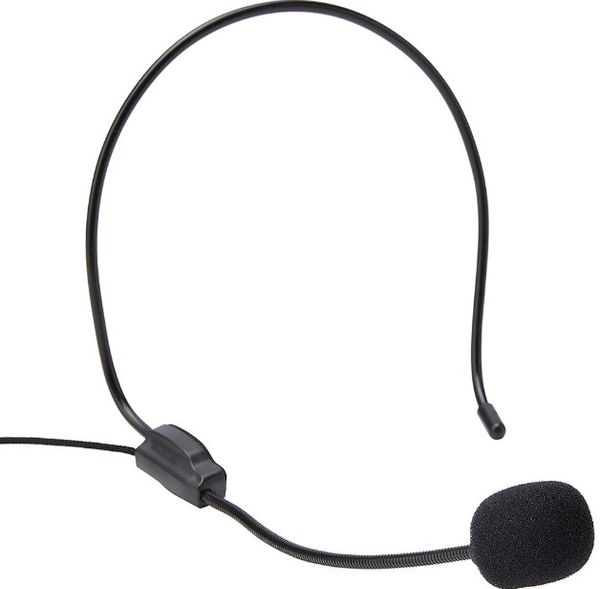 Портативный ABS 3,5 мм усилитель разъем Headwear Микрофон Voice Clear Sound