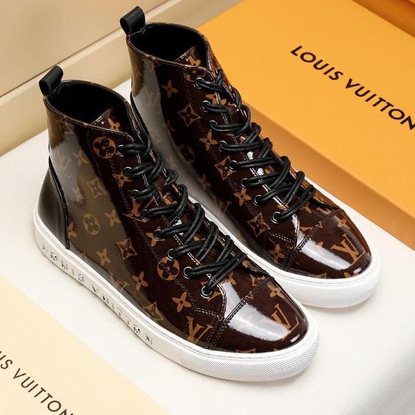 

comfortable mens shoes new arrival luxury design lightweight footwears plus size lace -up casual men boots match -up sneaker boot sale