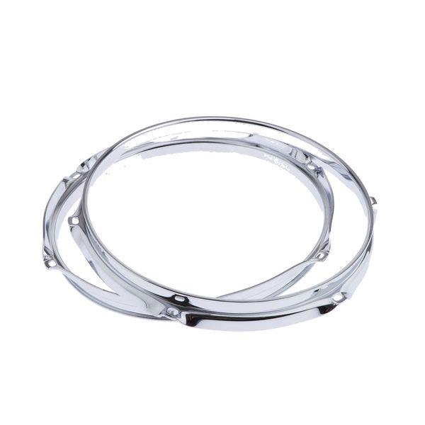 

pair die-cast 6-lug tom drum hoop - batter side - zinc alloy - 10 inch 2.5mm