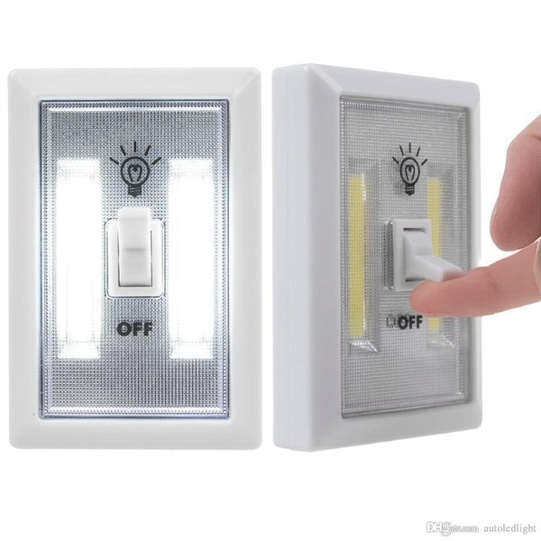 

cob led switch light wireless cordless under cabinet closet kitchen rv night light white cob night light
