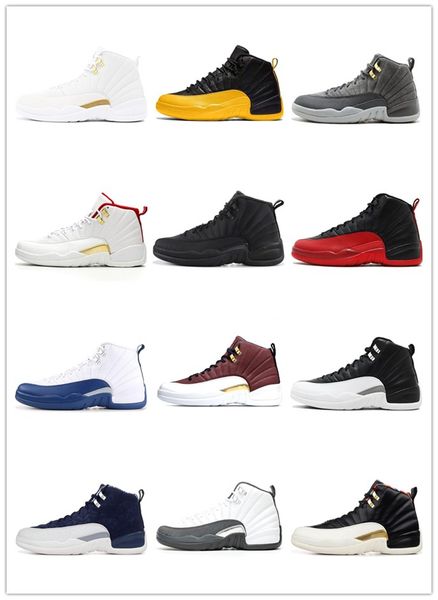 

fiba 12 12s men basketball shoes game royal university gold reptile punch dark grey wings mens trainer sports sneakers