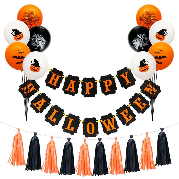 

хэллоуин шар письмо украшения партия мода украшения принадлежности разнообразие узоров home decor