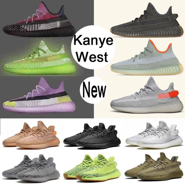 

2020 kanye asriel israfil cinder desert sage earth could white antlia black clay static zebra womens sports trainers 36-48, White;red