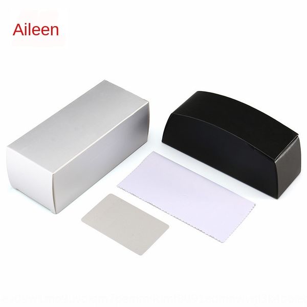 

new-style sun case case boutique original glasses box atmospheric hardcover glasses box, Blue
